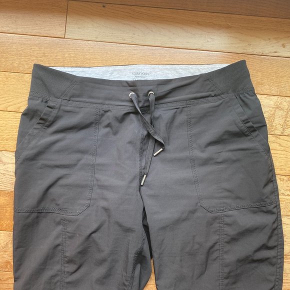 Calvin Klein Women's Performance Pants - Dark Grey - Picture 6 of 11